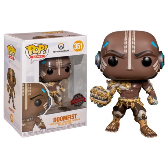 FUNKO POP OVERWATCH LEOPARD DOOMFIST EXCLUSIVO Funkos