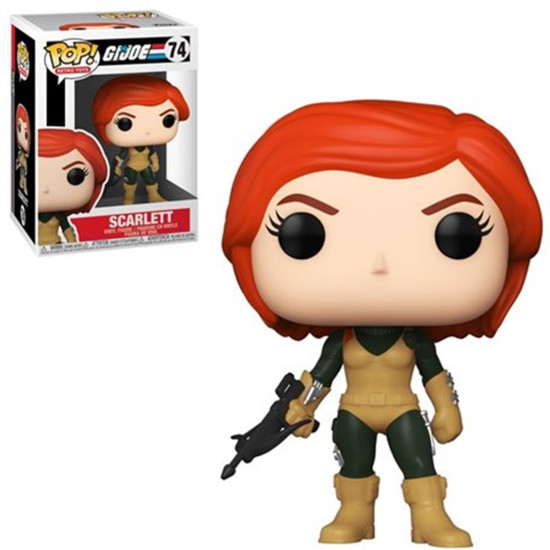 FUNKO POP CINE GI JOE SCARLETT Funkos