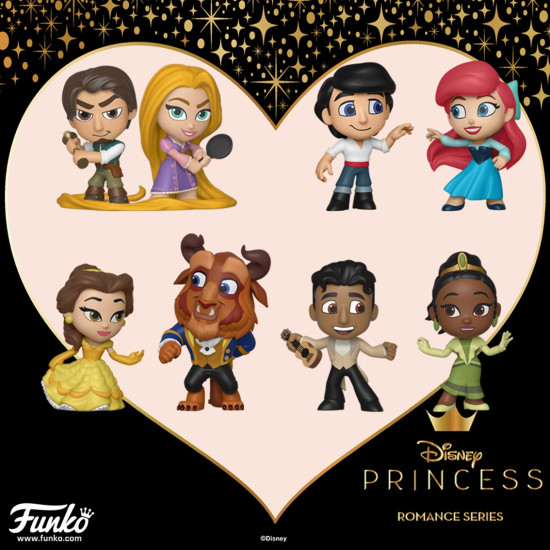 MISTERY MINI DISNEY ROYAL ROMANCE ENREDADOS Funkos