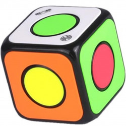 CUBO RUBIK QIYI 02 CUBE NEGRO