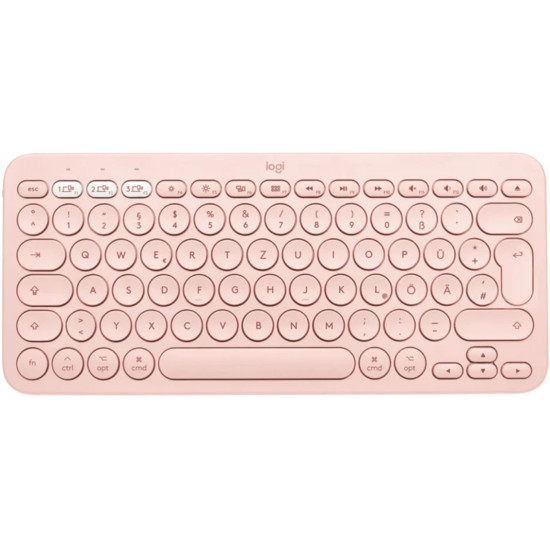 TECLADO LOGITECH K380 MULTI - DEVICE BLUETOOTH ROSA Teclados