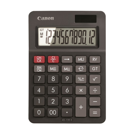 CALCULADORA CANON BOLSILLO AS - 120II EMEA DBL Calculadoras