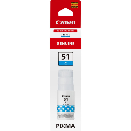 CARTUCHO TINTA CANON CIAN GI - 51C 70ML Consumibles impresión de tinta