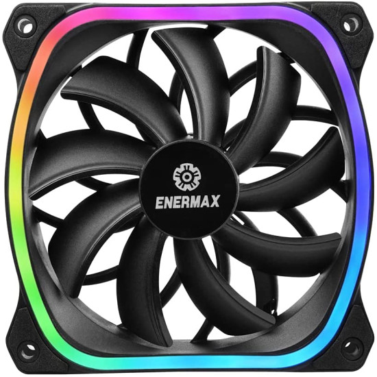 VENTILADOR GAMING ENERMAX SQUA RGB 120 Ventiladores caja