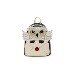 MOCHILA LOUNGEFLY HARRY POTTER HEDWIG CARTA