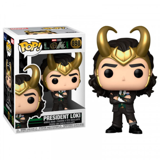 FUNKO POP MARVEL LOKI LOKI PRESIDENTE Funkos