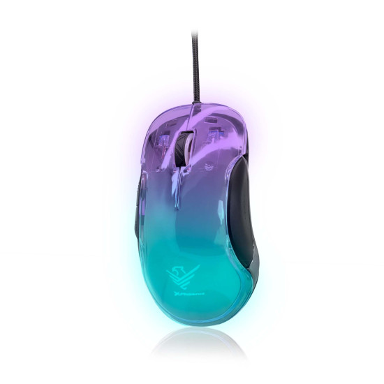 RATÓN GAMING PHOENIX BANSHEE TRANSPARENTE RGB Ratones