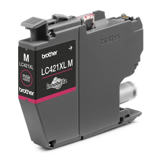 CARTUCHO TINTA BROTHER LC421XLM MAGENTA 500 Consumibles impresión de tinta