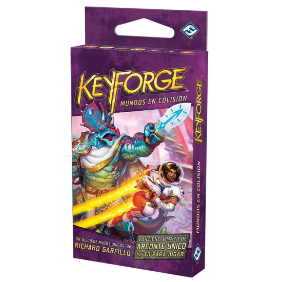 JUEGO MESA KEYFORGE MUNDOS EN COLISION Juegos de mesa