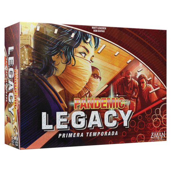 JUEGO MESA PANDEMIC LEGACY PRIMERA TEMPORADA Juegos de mesa