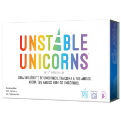 JUEGO MESA UNSTABLE UNICORNS PEGI 8