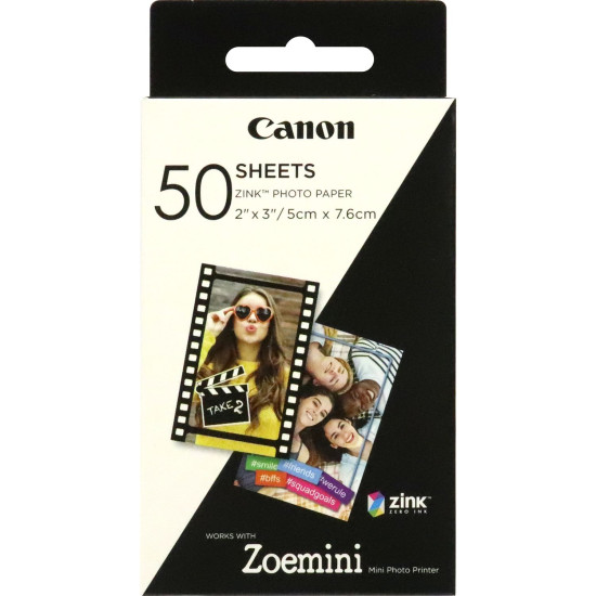 PAPEL FOTOGRAFICO CANON ZP - 2030 50 HOJAS Papel