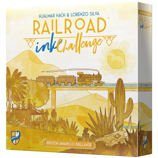 JUEGO MESA RAILROAD INK: EDICION AMARILLA Juegos de mesa