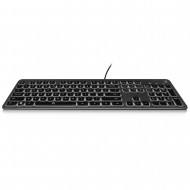 TECLADO USB MULTIMEDIA EWENT EW3269 CON