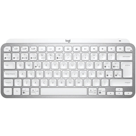 TECLADO LOGITECH MX KEYS GRIS PALIDO Teclados