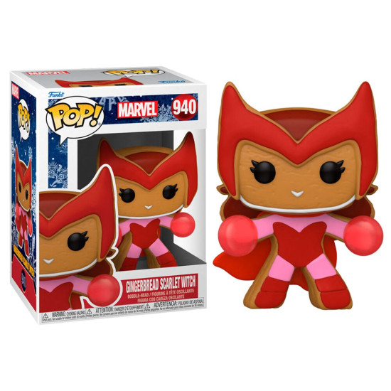 FUNKO POP MARVEL NAVIDAD GALLETA JENGIBRE Funkos