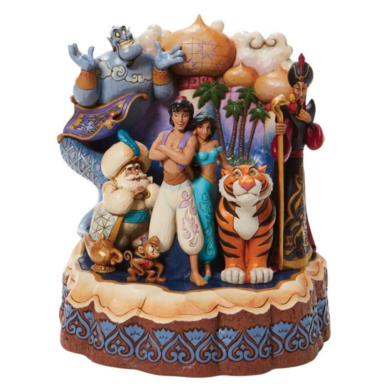 FIGURA ENESCO DISNEY ALADDIN PERSONAJES DIORAMA Figuras