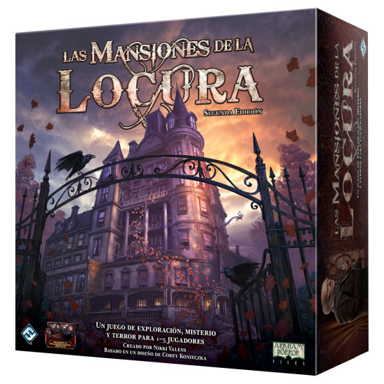 JUEGO MESA LAS MANSIONES LA LOCURA Juegos de mesa