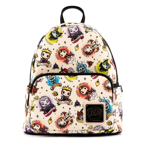 MOCHILA LOUNGEFLY DISNEY VILLANOS TATTOO AOP Maletines - mochilas y fundas