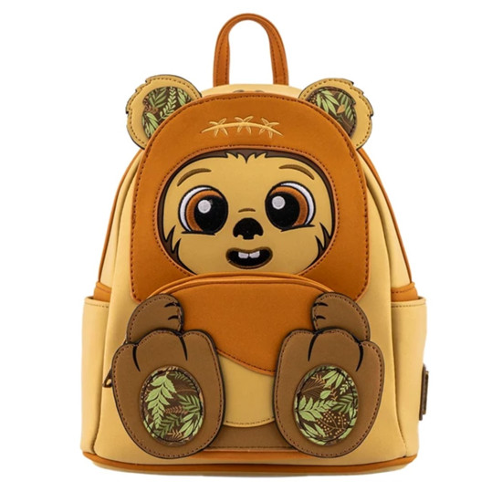 MOCHILA LOUNGEFLY STARWARS EWOK WICKET FOOTSIE Mochilas frikis