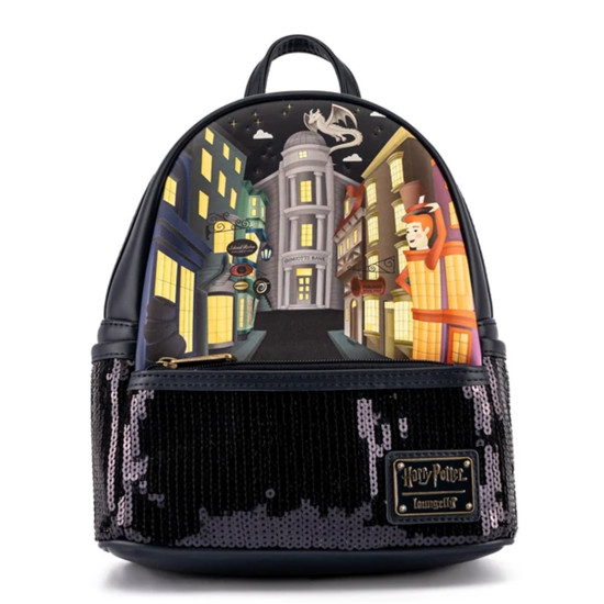 MOCHILA LOUNGEFLY HARRY POTTER CALLEJON DIAGON Mochilas frikis