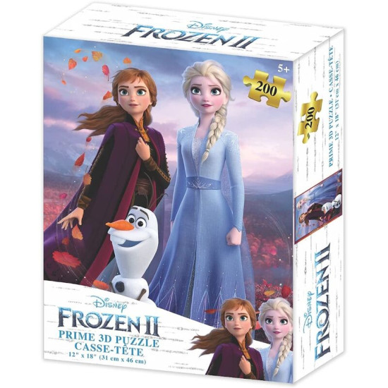 PUZZLE LENTICULAR PRIME 3D DISNEY FROZEN Puzzles