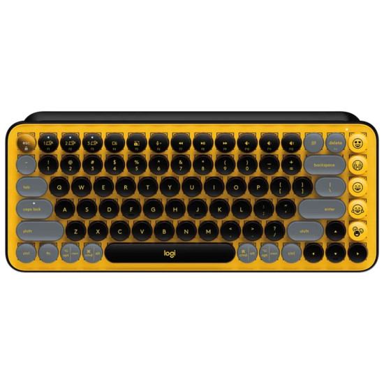 TECLADO LOGITECH POP KEYS BLAST YELLOW Teclados