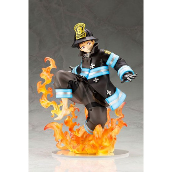 FIGURA KOTOBUKIYA FIRE FORCE SHINRA KUSAKABE Figuras