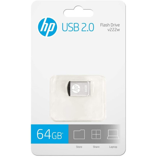 MEMORIA USB 2.0 HP V222W 64GB Memorias usb