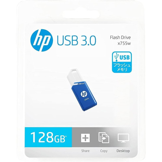 MEMORIA USB 3.0 HP X755W 128GB Memorias usb