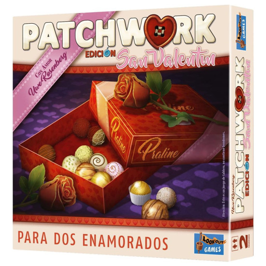 JUEGO MESA PATCHWORK SAN VALENTIN PEGI Juegos de mesa