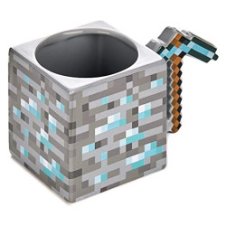 TAZA 3D PALADONE MINECRAFT PICO 550ML