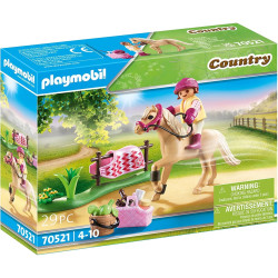 PLAYMOBIL COLECCIONABLE PONI EQUITACION ALEMAN