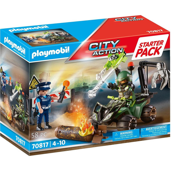 PLAYMOBIL STARTER PACK POLICIA : ENTRENAMIENTO Playmobils