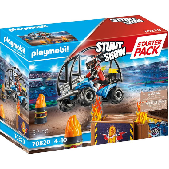 PLAYMOBIL STARTER PACK STUNTSHOW QUAD CON Playmobils