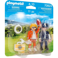 PLAYMOBIL DUO PACK DOCTOR Y POLICIA