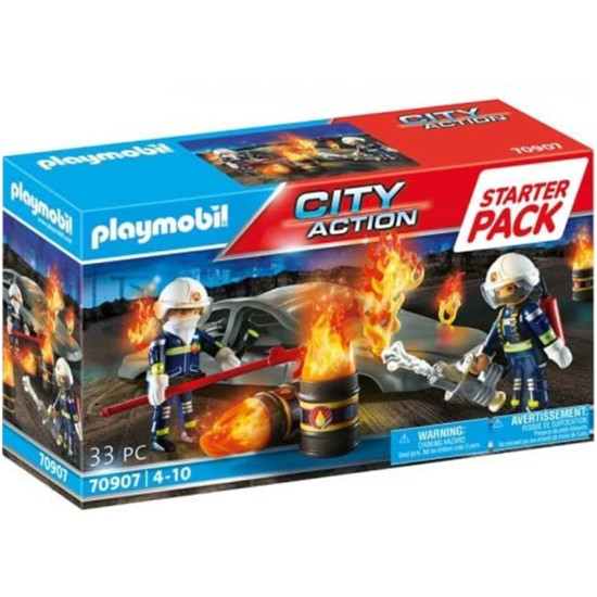 PLAYMOBIL STARTER PACK SIMULACO INCENDIO Playmobils