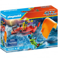 PLAYMOBIL RESCATE MARITIMO : RESCATE KITSURFER