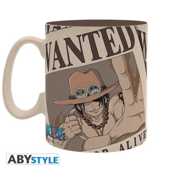 TAZA ABYSSE ONE PIECE CARTEL RECOMPENSA Tazas y vasos