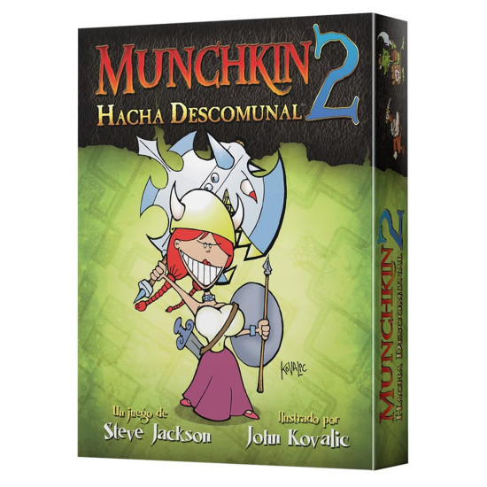 JUEGO MESA MUNCHKIN 2: HACHA DESCOMUNAL Juegos de mesa