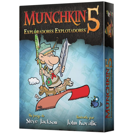 JUEGO MESA MUNCHKIN 5: EXPLORADORES PEGI Juegos de mesa