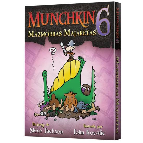 JUEGO MESA MUNCHKIN 6: MAZMORRAS MAJARETAS Juegos de mesa