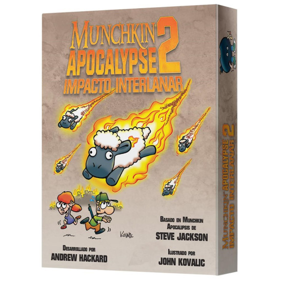 JUEGO MESA MUNCHKIN APOCALYPSE 2: IMPACTO Juegos de mesa