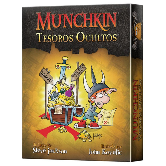 JUEGO MESA MUNCHKIN TESOROS OCULTOS PEGI Juegos de mesa