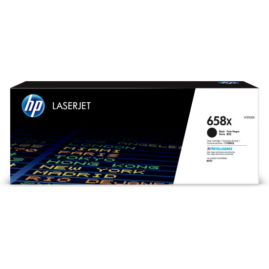 TONER HP 658X NEGRO ALTA CAPACIDAD Consumibles impresión láser