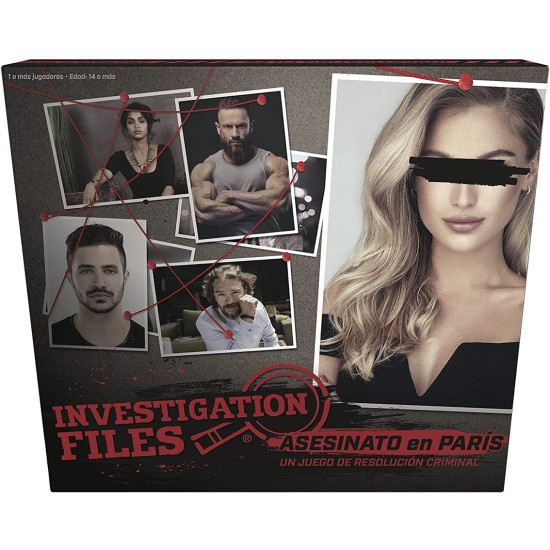 JUEGO MESA INVESTIGATION FILES: ASESINATO EN Juegos de mesa