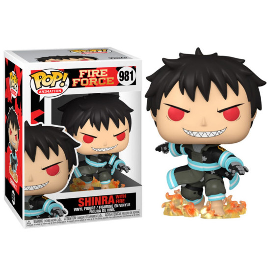 FUNKO POP ANIMACION FIRE FORCE SHINRA Funkos