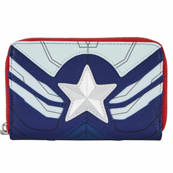 CARTERA LOUNGEFLY MARVEL FALCON CAPITÁN AMÉRICA Mochilas frikis