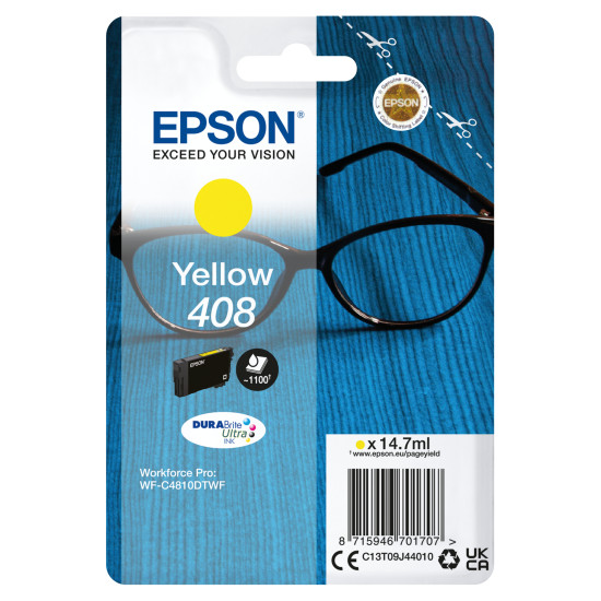 CARTUCHO TINTA EPSON 408 AMARILLO DURABRITE Consumibles impresión de tinta