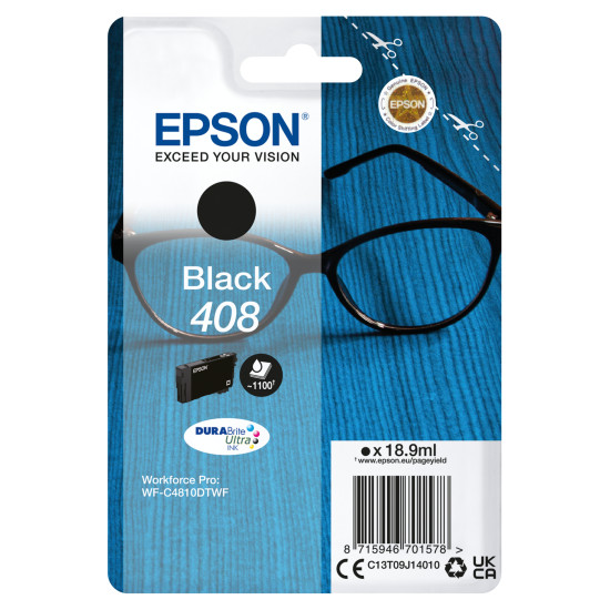 CARTUCHO TINTA EPSON 408 NEGRO DURABRITE Consumibles impresión de tinta